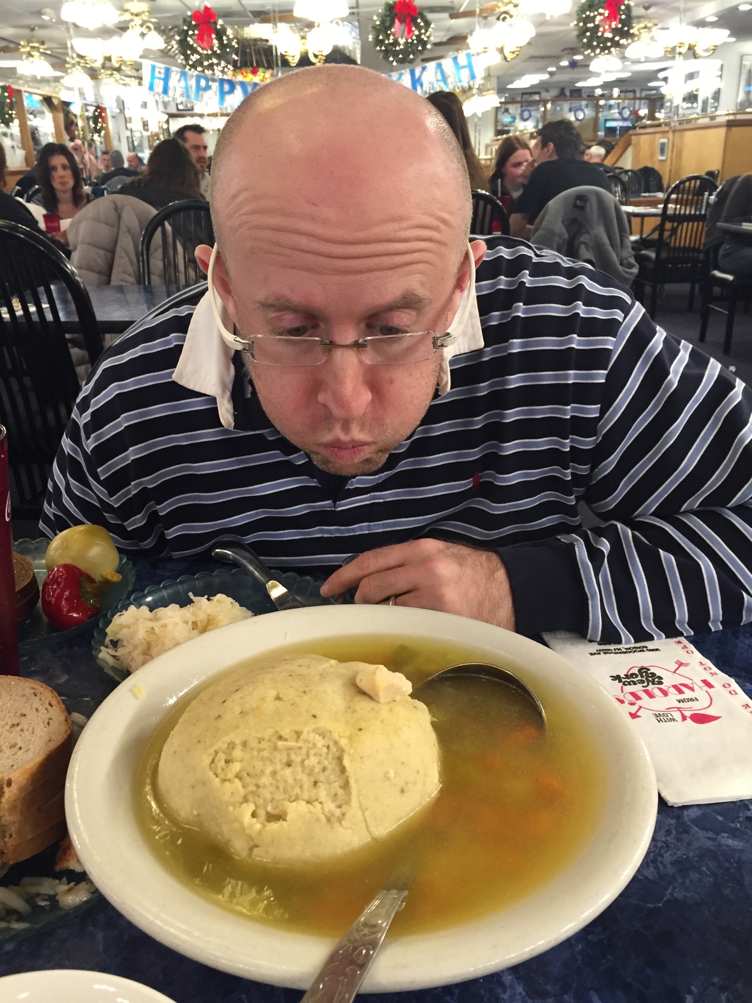 DJ Herbert Holler and the mighty matzah ball soup
