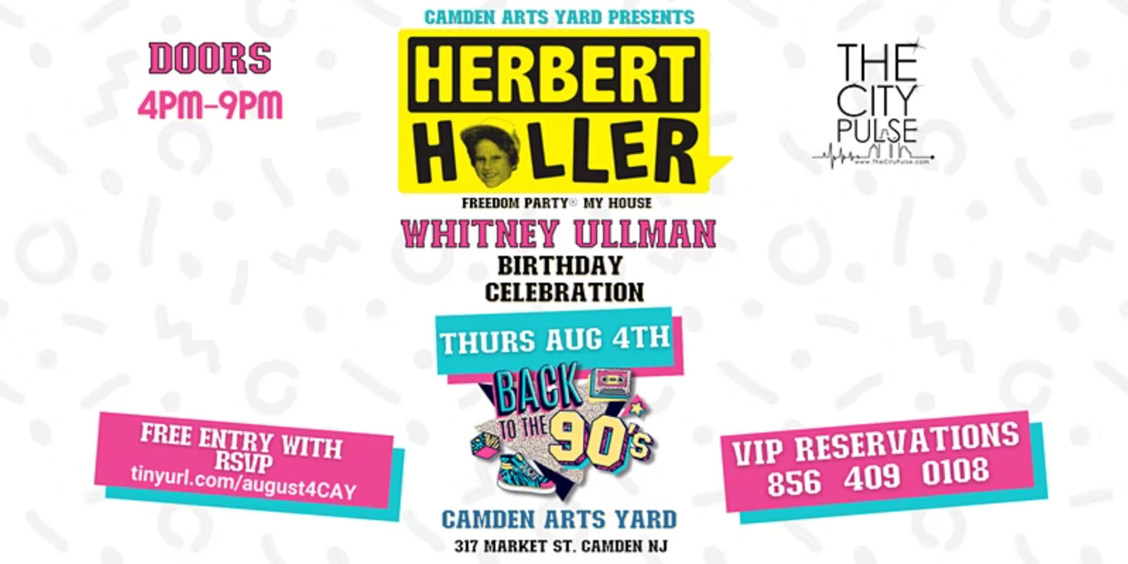 Back to the 90s Birthday Bash with Herbert Holler Back to the 90s Birthday Bash with Herbert Holler