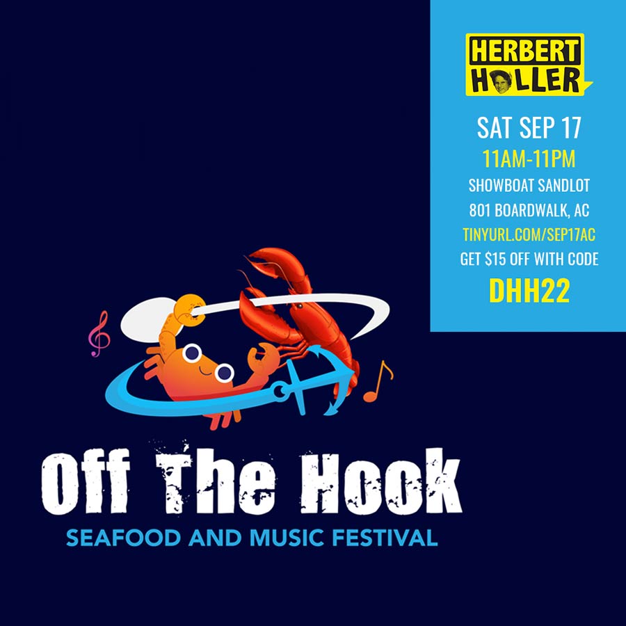 Herbert Holler at Off the Hook in AC – Sep 17th Herbert Holler at Off the Hook in AC – Sep 17th