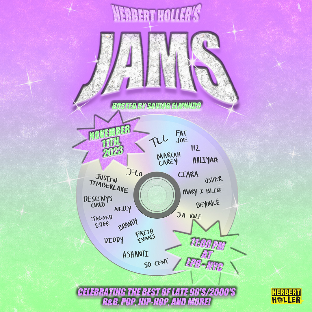 Herbert Holler’s JAMS Nov 11th! Herbert Holler’s JAMS Nov 11th!