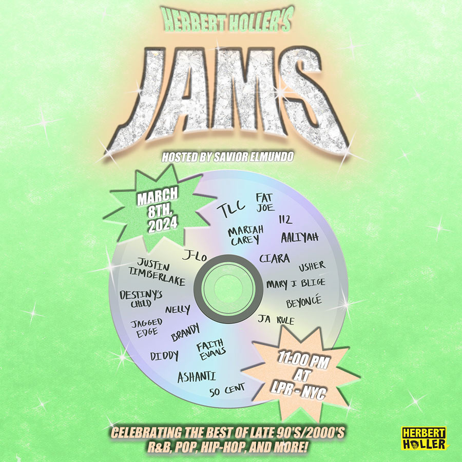 Herbert Holler’s JAMS Mar 8th! Herbert Holler’s JAMS Mar 8th!