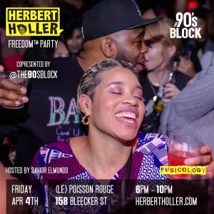 Herbert Holler’s Freedom™ Party NYC Apr 4th!