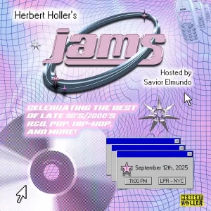 Herbert Holler’s JAMS Sep 12th!