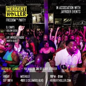 Herbert Holler’s Freedom™ Party PHL – Sep 19th!