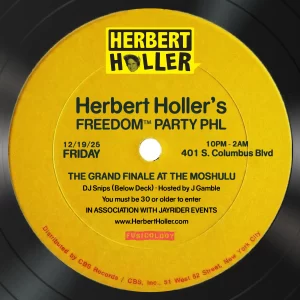 Herbert Holler’s Freedom™ Party PHL – Dec 19th! Herbert Holler’s Freedom™ Party PHL – Dec 19th!